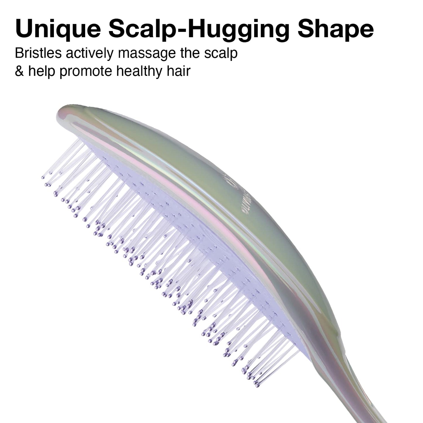 Olivia Garden OG Detangler Brush - Scalp-Massaging, Easy-Clean Design for All Hair Types