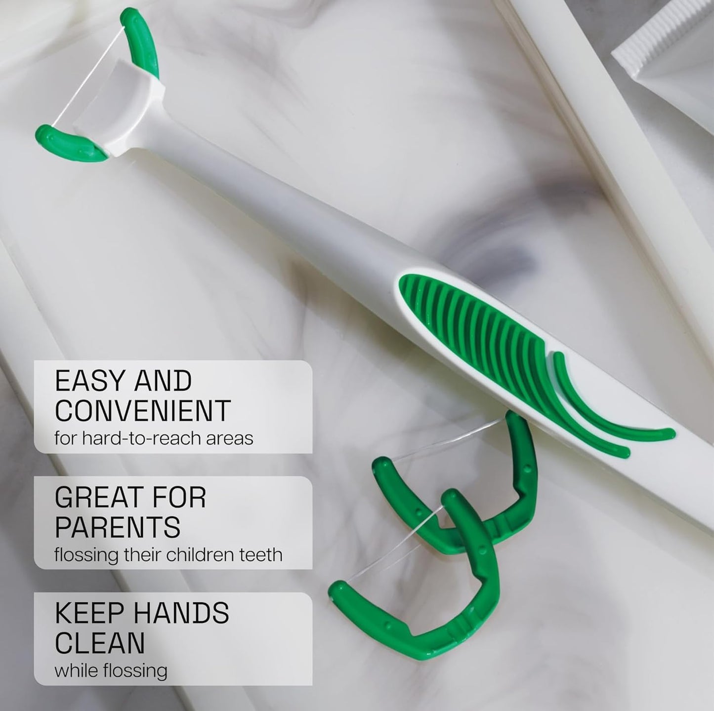 REACH Ultra Clean Access Flosser Mint Refill Heads, 28 Count (Pack Of 6)
