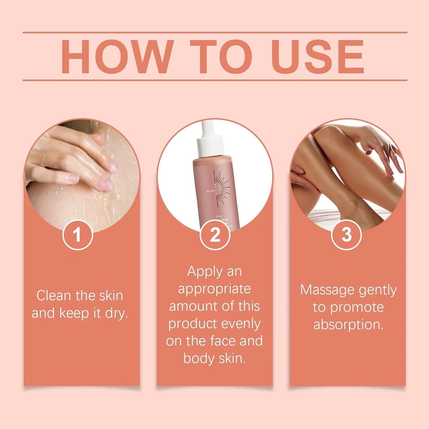 Sunless Tanning Drops To Drink, Drinkable Sunless Tanning Drops, Moisturizing Bronzing Tanner for Face & Body, Sun-Kissed Glow (1Pcs)