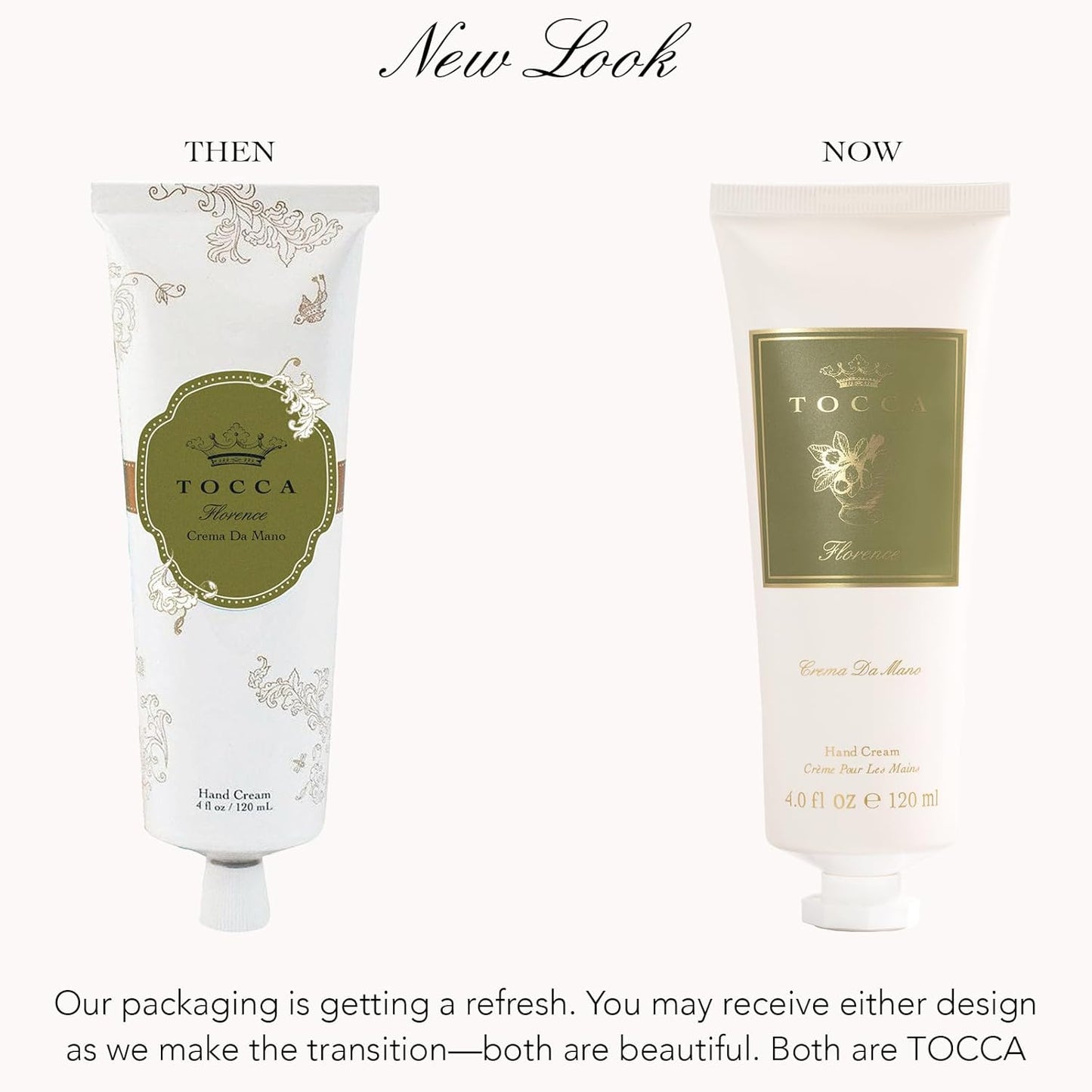 Tocca Crema de Mano, Cleopatra Hand Cream, 4 oz - Grapefruit, Jasmine, Vanilla Musk - Moisturizing, Quick Absorbing