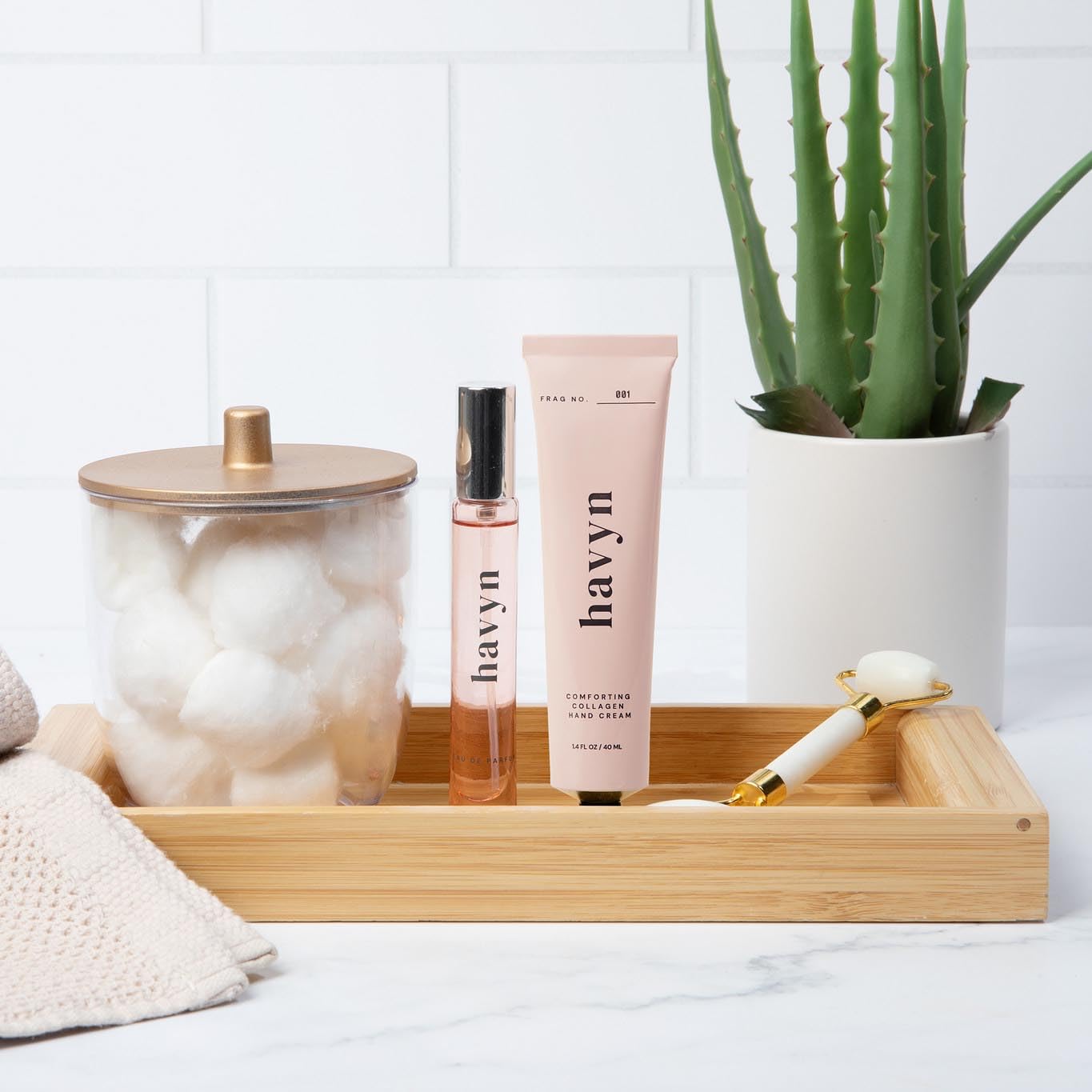 Havyn Comforting Collagen Hand Cream 1.4 oz 40 mL | Hand Cream for Dry Cracked Skin | Hand Lotion Travel Size | Non-Toxic Fragrance | Allergen-Free | Gluten-Free | Nut-Free | Vegan (1.4 oz, 001 Hope)