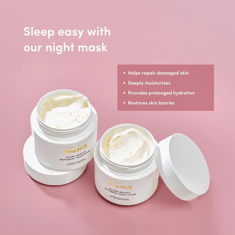 Travel Glow Essentials Skincare Kit - TSA Approved 7-Piece Vegan Set | Cleanser, Toner, Masks & Serum