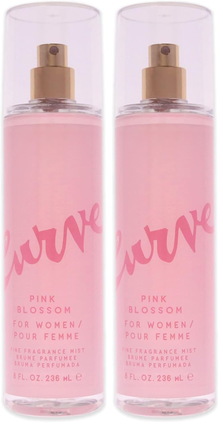 Curve Women's Perfume Fragrance, Casual Day or Night Scent, Pink Blossom, 1 Fl Oz