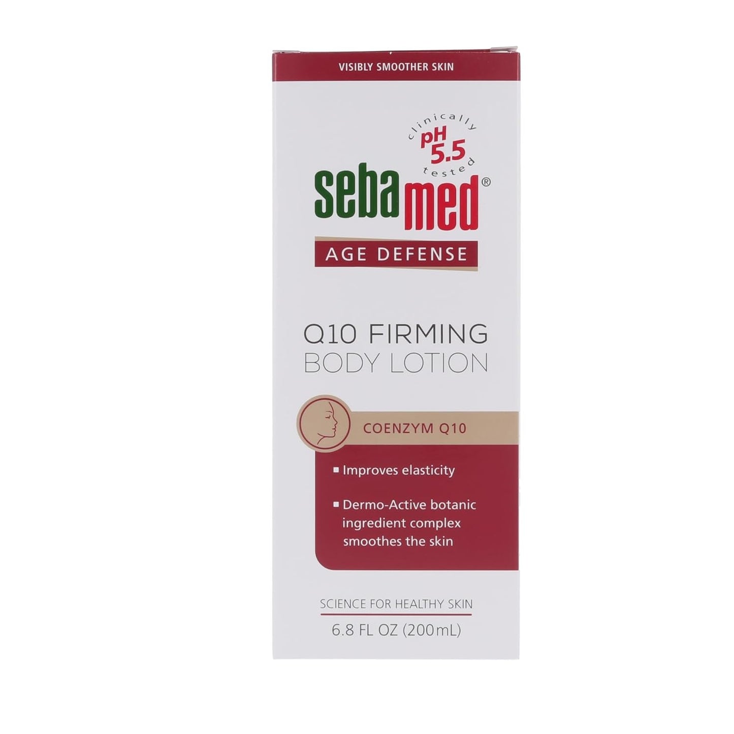 Sebamed Age Defense Q10 Firming Body Lotion pH 5.5 with Dermo-Active Complex 6.8 Fluid Ounces (200 Milliliters)