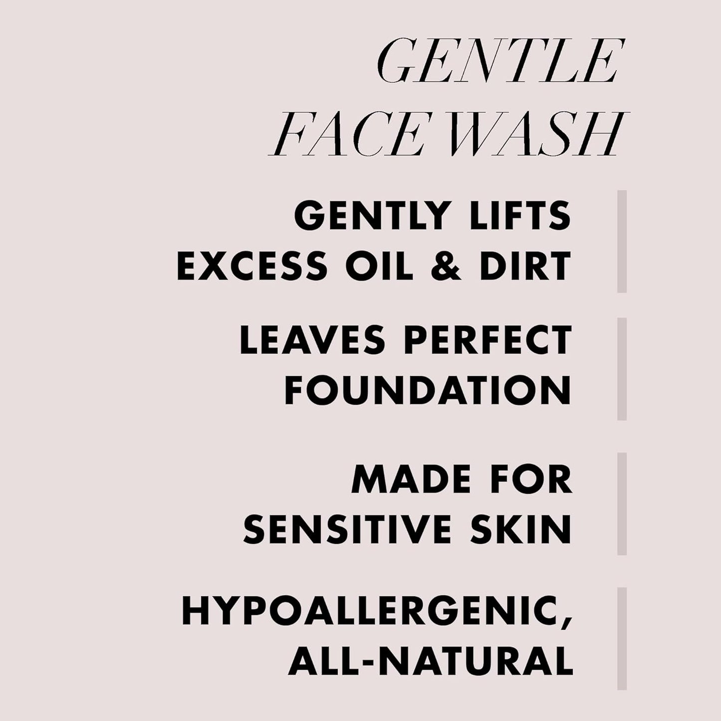 Hanz de Fuko Gentle Face Wash for Men & Women – Citrus & Creme Premium Facial Cleanser, Great for Sensitive Skin – Hypoallergenic Formula with Aloe Vera, Clove, Acai – Sulfate and Paraben Free – 8 oz.