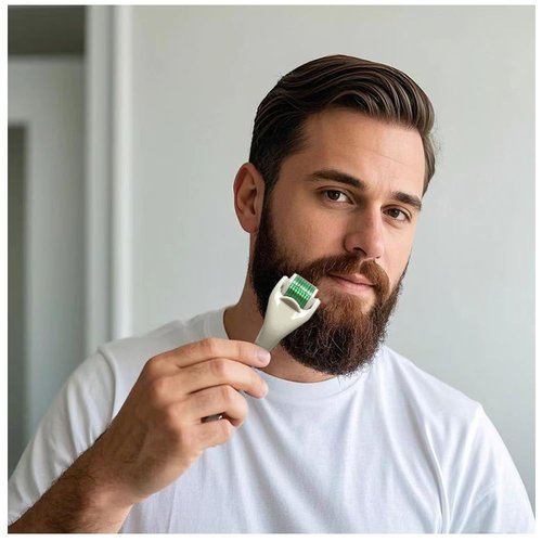 ZUSING Derma Roller For Hair Face Beard Microneedle Kit 0.25mm Microneedle Roller For Beauty