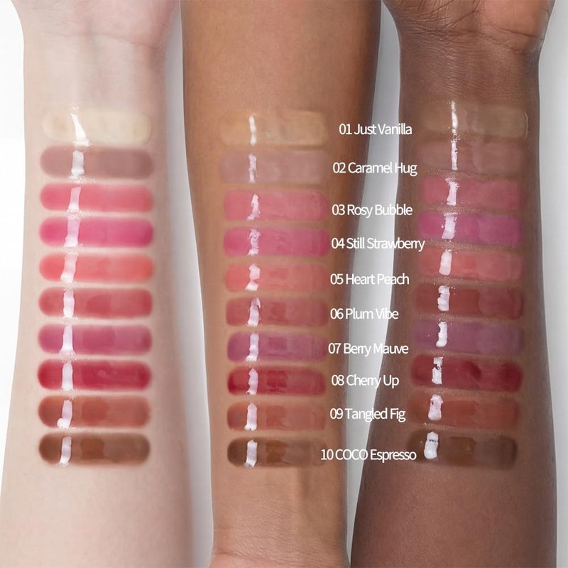 VIDIVICI Peptide Butter Tint Balm | 10 Color Variants, Korean Moisturizing Lip Tint with Melting Peptide Complex & Sheer Tinted Glow - 01 JUST VANILLA (12g, 0.42oz)