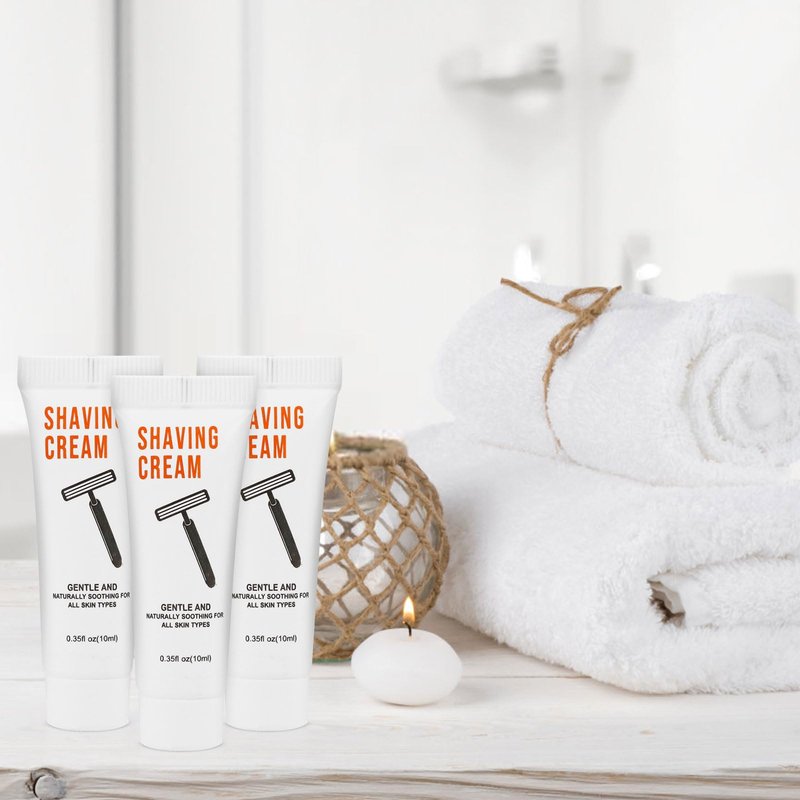 200 Shaving Cream Bulk Travel 10ml/0.35fl oz,Disposable Shaving Cream in Bulk Travel Shave Cream for Hotel Homeless,Jasmine