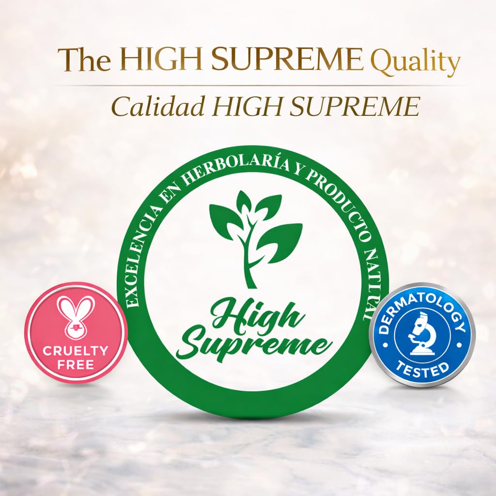 HIGH SUPREME Donkey Milk Face Cream(Leche de Burra) – 120g With Collagen & Hyaluronic Acid – Nourishing & Hydrating Moisturizer – For Sensitive, Dry & Mature Skin – Anti-Aging & Skin Renewal