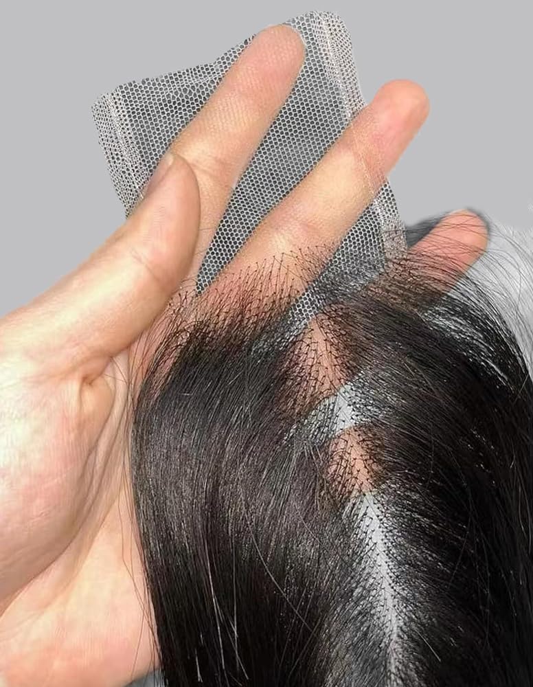 Selina Lace Closure 10 Inch Brazilian Body Wave Closure Free Part 2x6 Lace Closure Unprocessed Human Hair Natural Black Color Virgin Human Hair (2X6 Body, 10“Body)