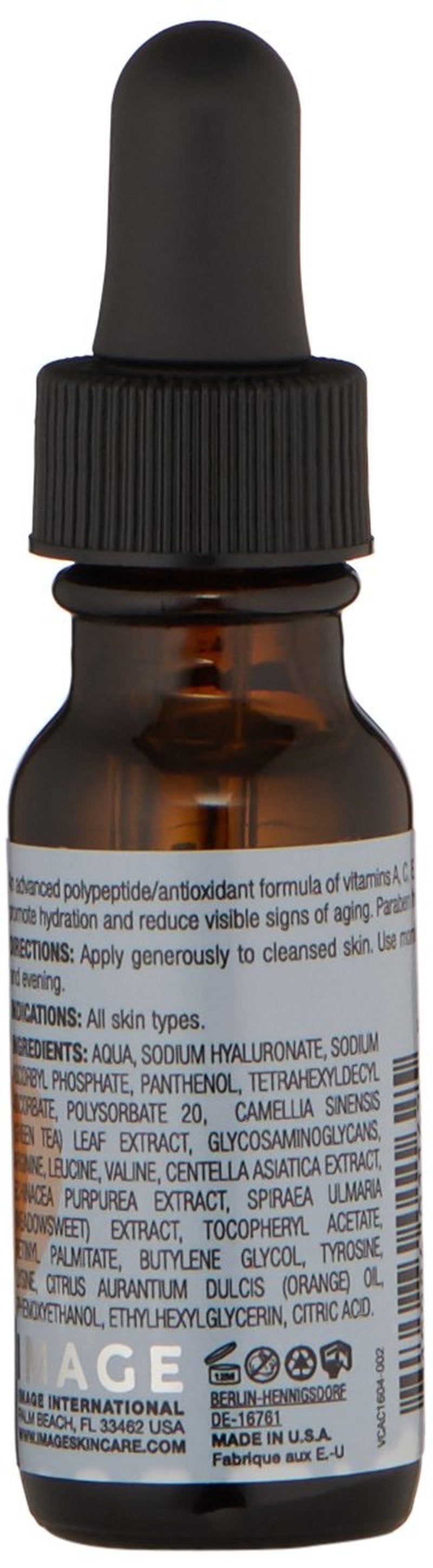 IMAGE Skincare Vital C Hydrating A C & E Serum, Fresh Squeezed Oranges, 0.5 fl oz