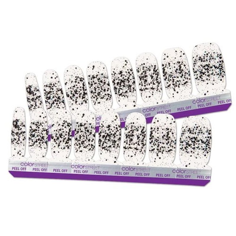Color Street 'No Holding Black' (FDG415) - Nail Polish Strips Fall 2022 Designs