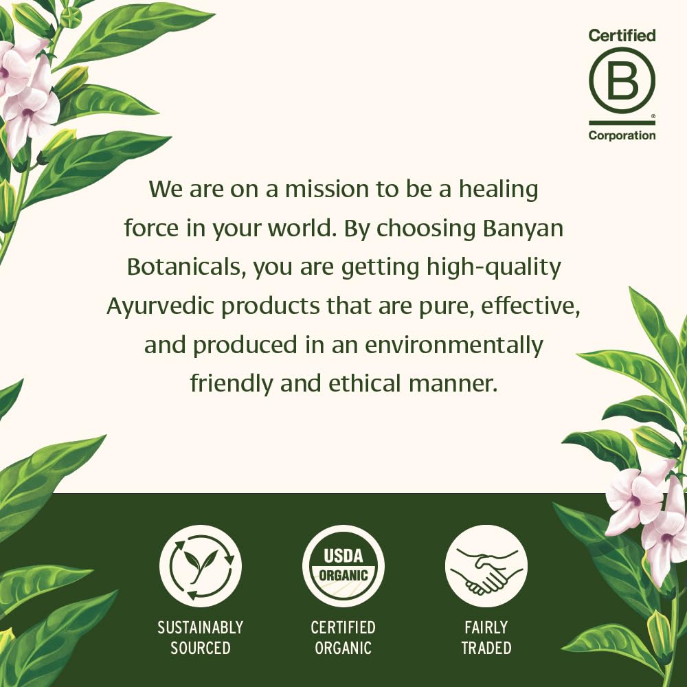 Banyan Botanicals Organic Nasya Oil – Herbal Nasal Drops for Clear Breathing – Ayurvedic Nose Moisturizer & Sinus Lubricant for Dryness & Travel – 1 oz – USDA Organic, Chemical-Free