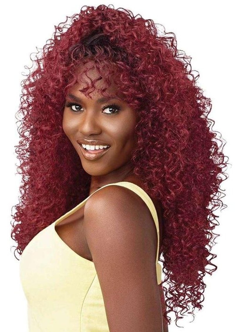 Converti-Cap Outre Synthetic Wig - DOMINICAN BOUNCE (DR RED VELVET)
