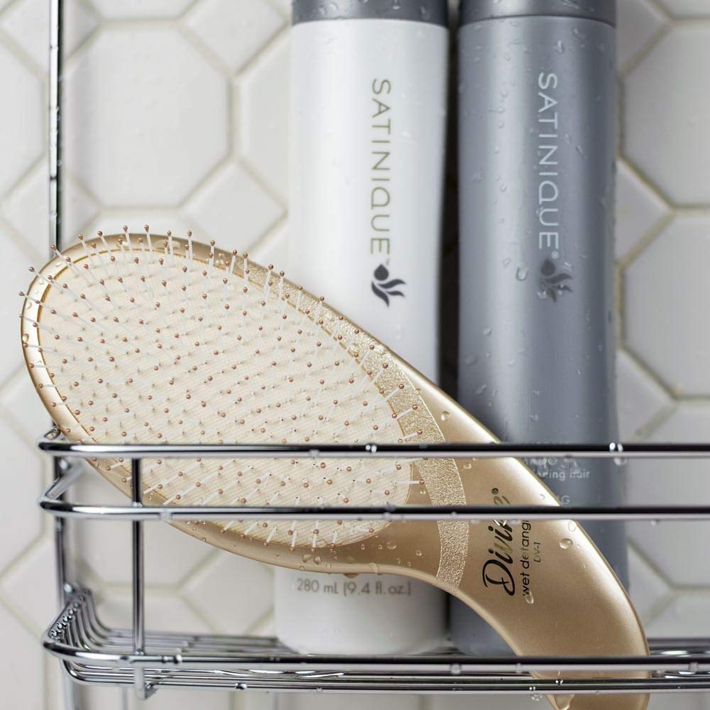 Olivia Garden Divine Revolutionary Hair Brush - Ergonomic Design, Gentle on Hair & Scalp