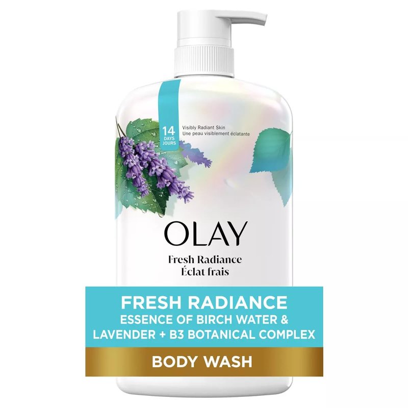 Olay Body Wash 33 Ounce Radiance Birch Water & Lavender