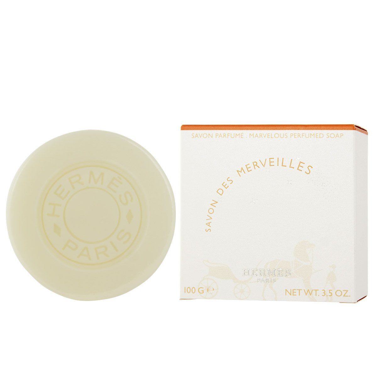 Eau Des Merveilles By Hermes For Women. Perfumed Soap 3.5 Oz / 100 G.