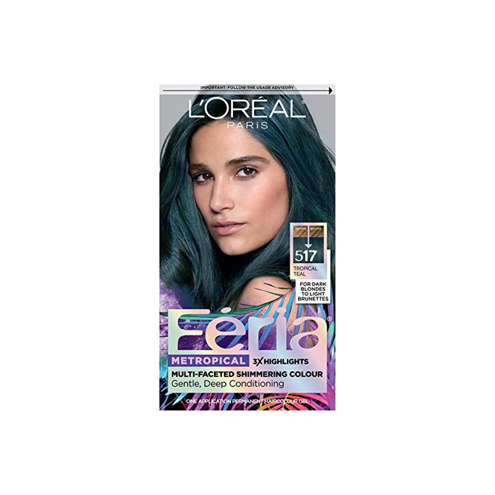 Feria Multi-Faceted Shimmering Permanent Hair Color Kit - C100 Star Lights Extreme