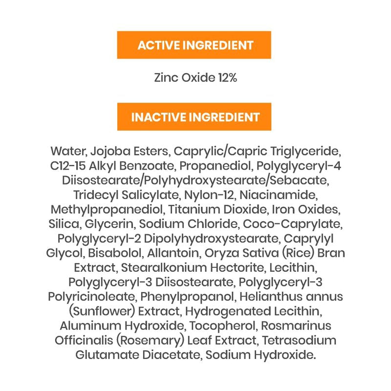 Avène Mineral Sunscreen SPF 50 Face Lotion, fast absorbing, 100% Mineral Sunscreen, Protects against UV, pollution + bluelight, With with Zinc Oxide + Bisabolol, 80 minute water resistance 1.3 oz