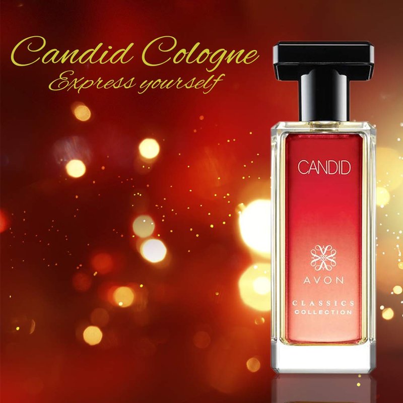 AVON Classics Candid Cologne for Women – 1.7 oz, Long-Lasting Amber Floral Perfume for Women with Bergamot & Patchouli – Travel Size, womens perfume – Ideal Gift for Her