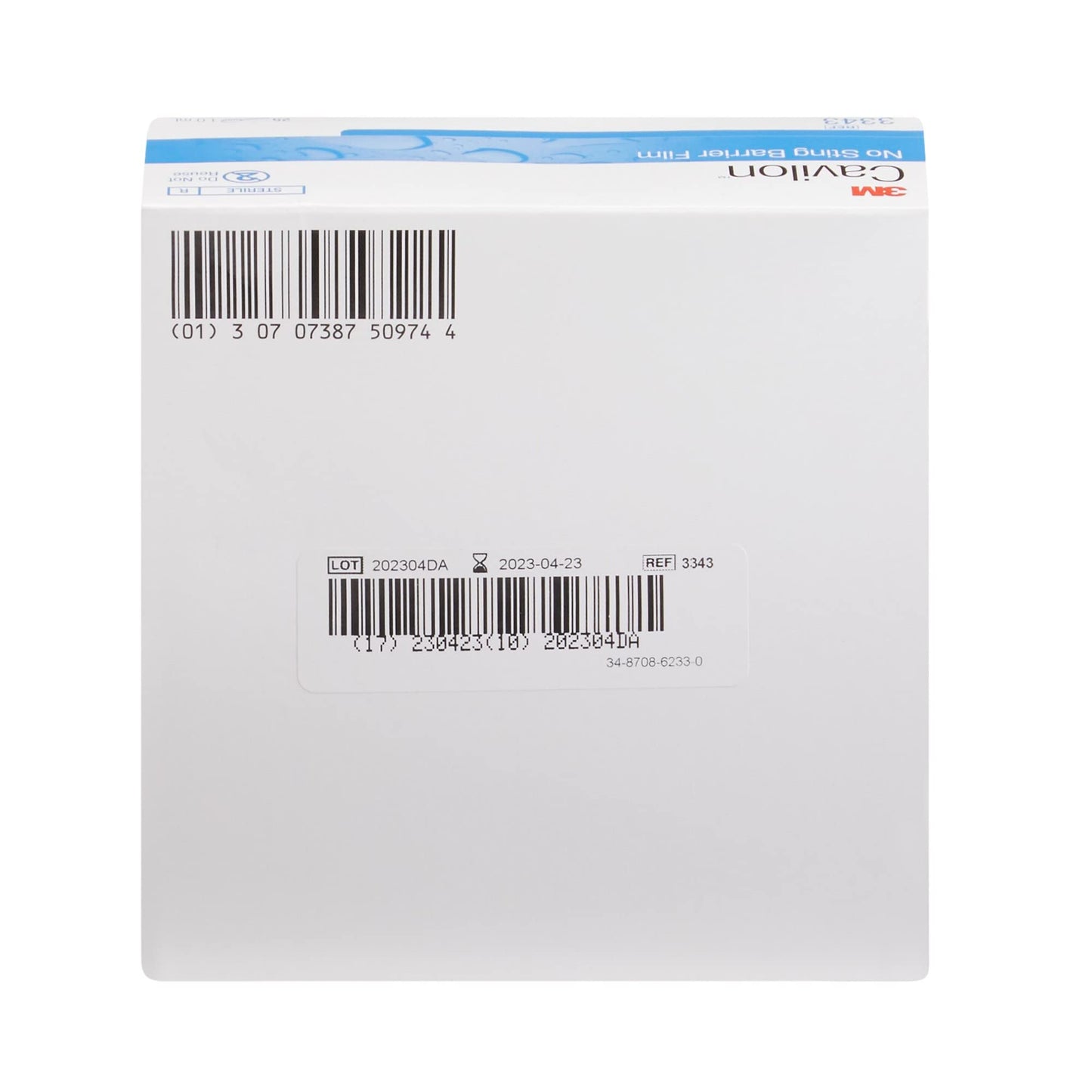 3M Cavilon No Sting Skin Barrier Applicator 1 mL Sterile 3343, 25 Ct
