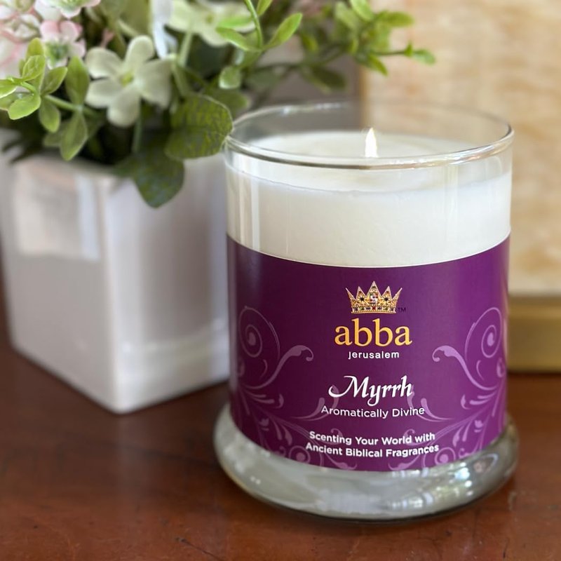 Abba Oil Body Lotion - Myrrh (8 oz with pump) 1 pk 8 Ounce