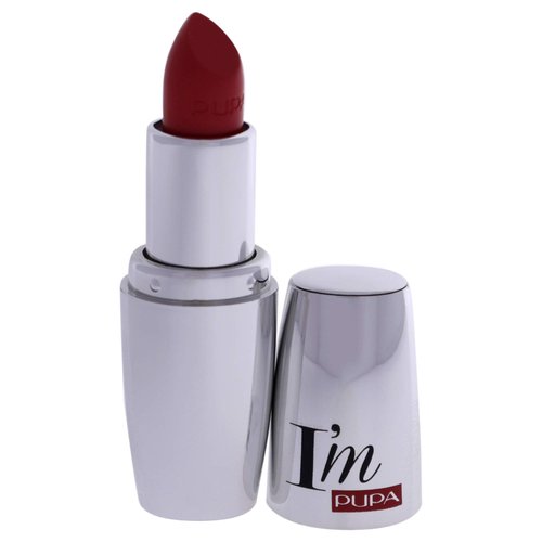 Pupa Milano I Am Pure-Colour Lipstick - Intense Color And Absolute Brightness - High Concentration Of Pigments - Lightweight And Flawless - Melts Perfectly On Lips - 208 Sunny Coral - 0.123 OZ