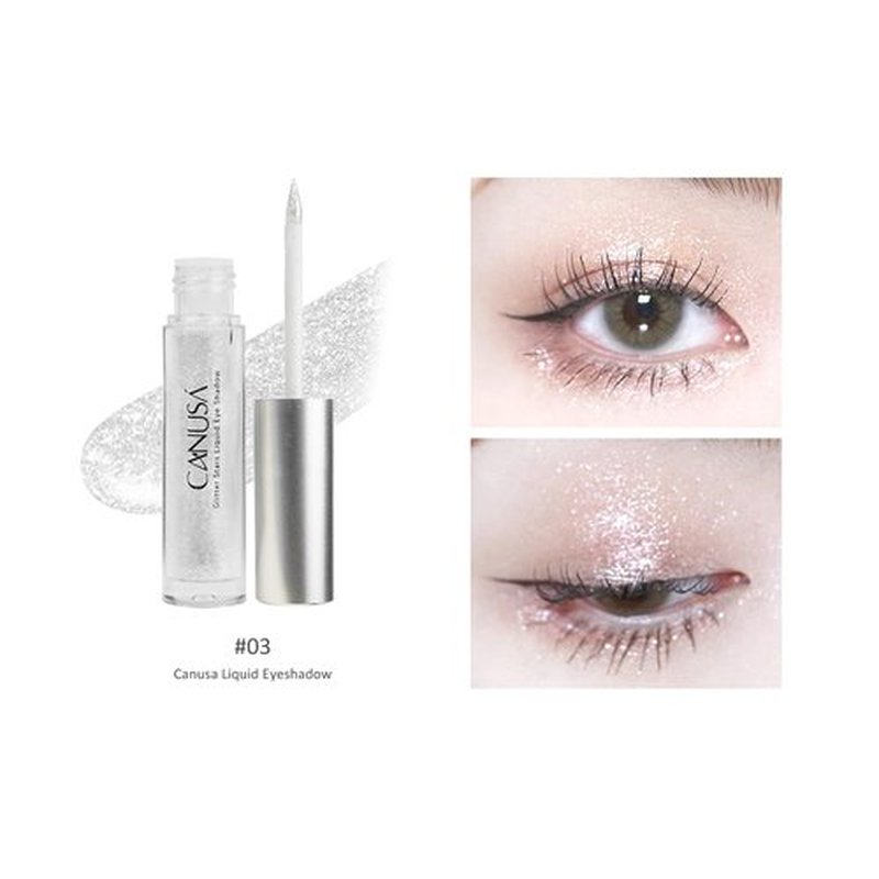 Liquid Glitter Eyeshadow | Long Lasting | Liquid-type | Quick-Drying | glitter eyeshadow that shimmers like shattered glass in every angle | 2g/0.07 Fl Oz (A SET, ONE SIZE)