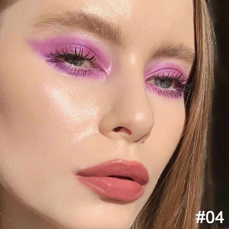 2 in 1 Antique Rose Matte Lip Liner & Lipstick Combination, DNM Metallic Dual Ended Lipstick, Lip Liner, Lip Gloss, 24 Hour all Day Long-Lasting Waterproof Lipliners Pen for Women Lip Makeup Gift 04#