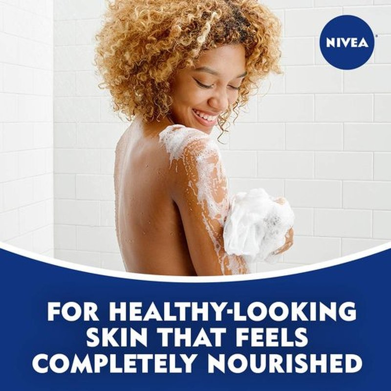 NIVEA Shea Butter Nourishing Body Wash, Moisturizing Body Wash for Dry Skin, 20 Fl Oz Bottle (Pack of 2)