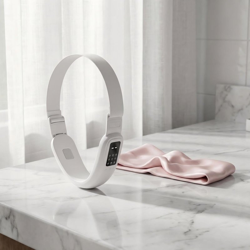 VITALA V Lift Device, Electric Double Chin Device and V-Face Machine with 8 Modes and 15 Gear Adjustable Lntensitie,Rechargeable、for Facial Care.