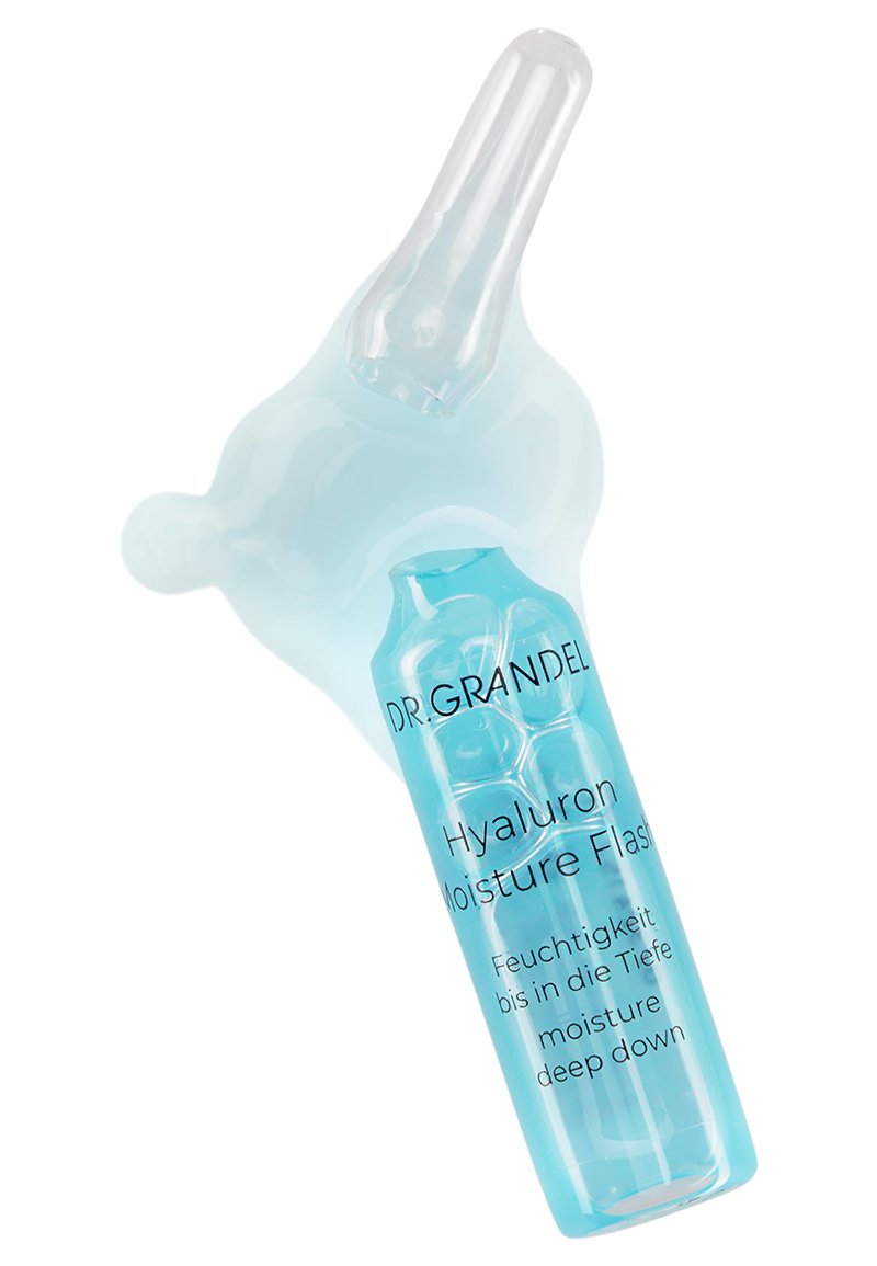 DR. GRANDEL Hyaluron Moisture Flash Ampoules I 9ml Intensive Hydration Treatment I Instant Glow & Freshness Boost with MicroIHyaluronic Acid I Professional Grade Facial Serum Vials