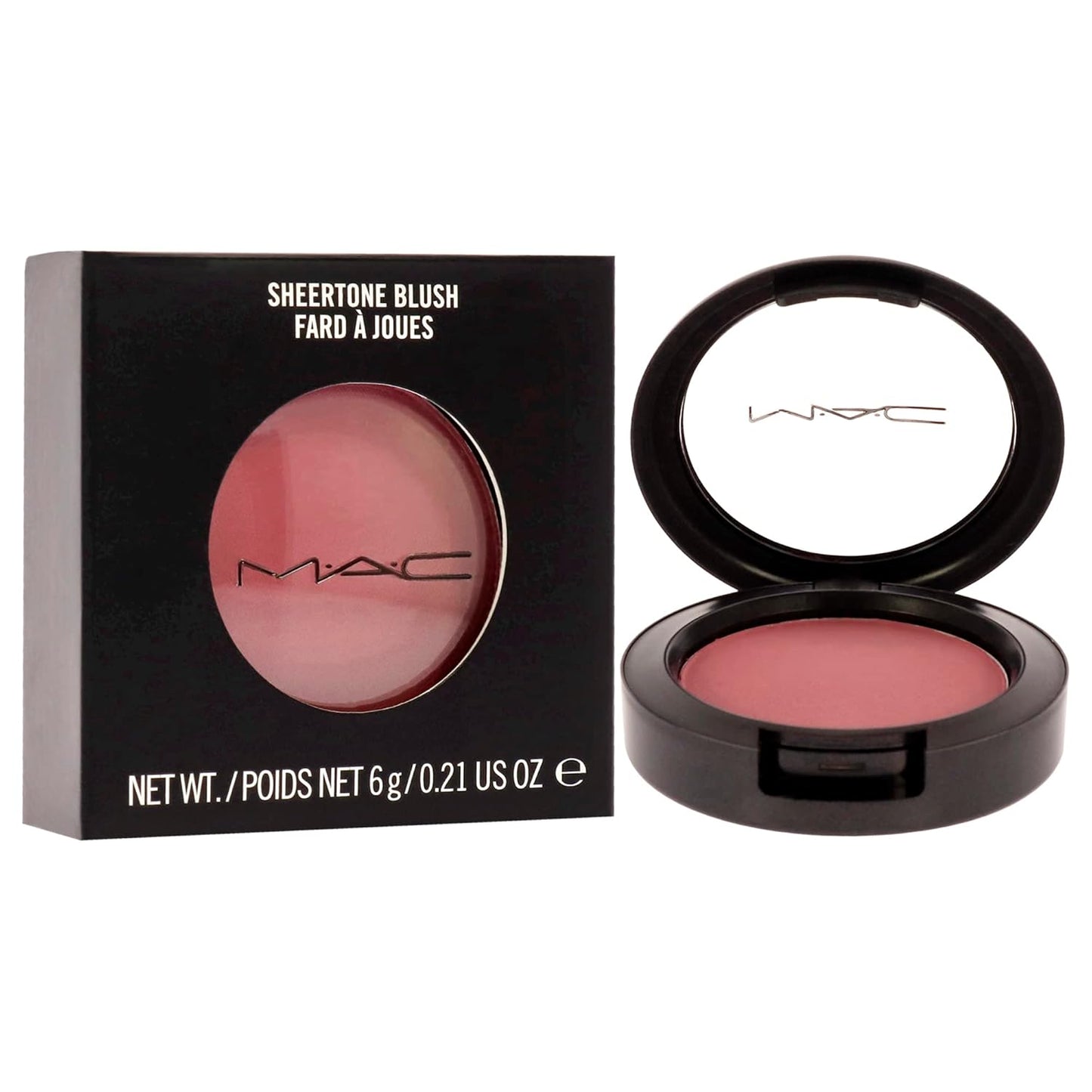 Mac Sheertone Blush in Blushbaby - Natural Finish, Long-Lasting Color