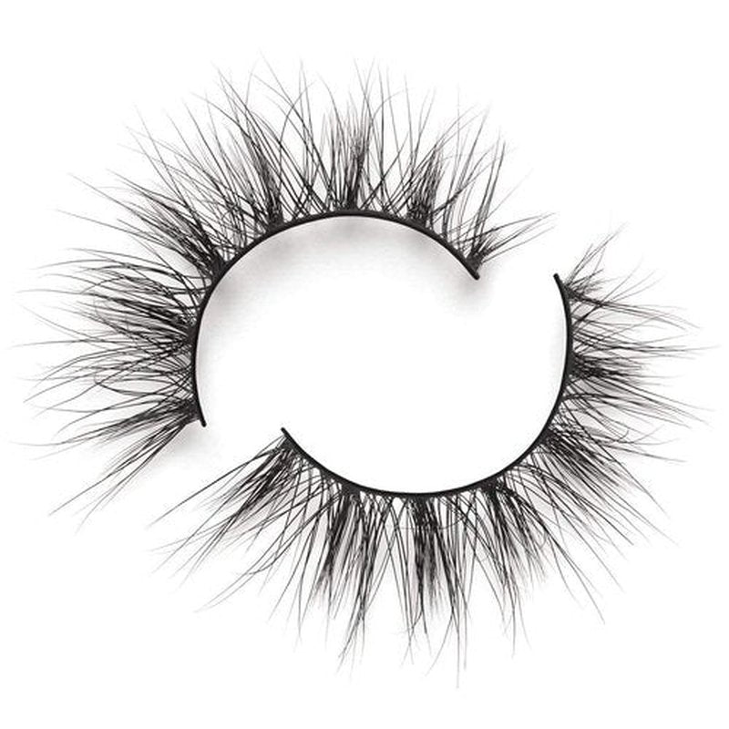 Lilly Lashes Paris 3D Mink Lashes - False Eyelashes Natural Look - Mink Eyelashes for Wispy Lashes Natural Look - Reusable Fake Eyelashes up to 25 Wears - Fluffy Eyelashes for Wispy Eyelashes