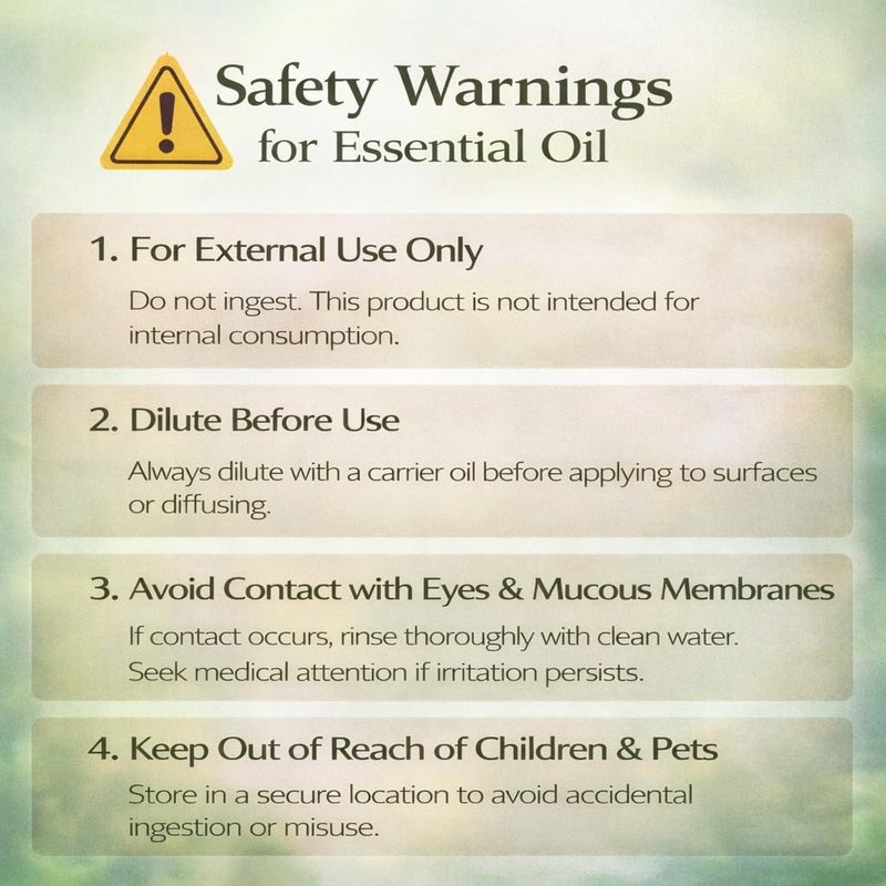 Peppermint Essential Oil - 4 fl oz - 100% Pure Essential Oil - GreenHealth