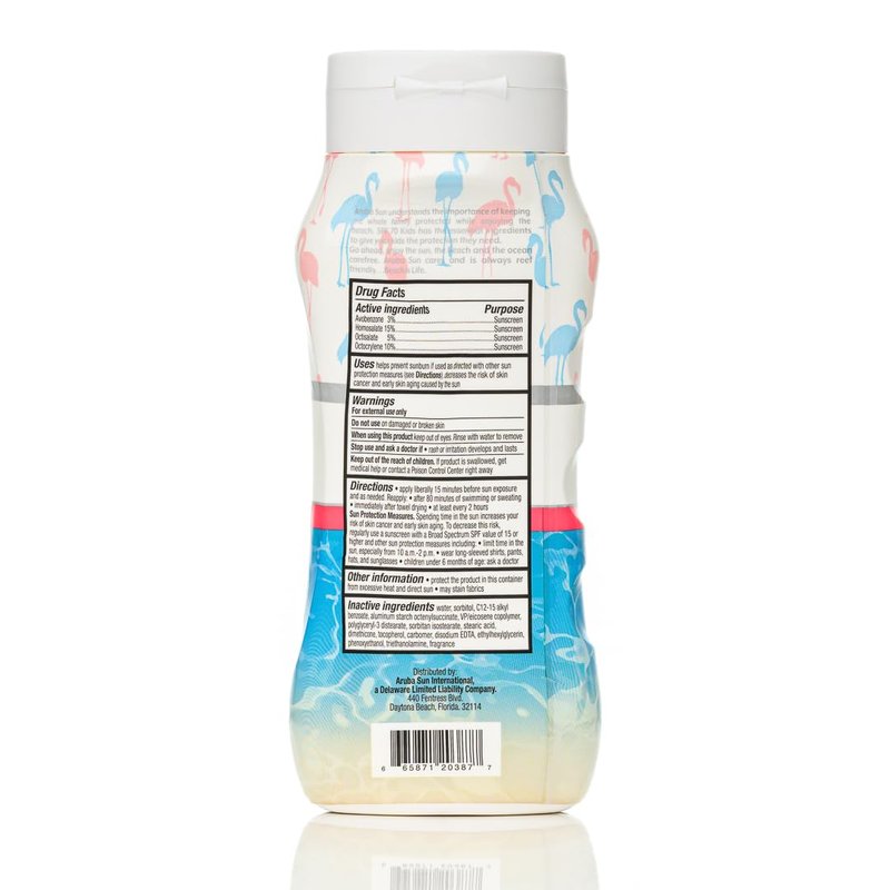 ARUBA SUN Kids SPF 70 Sunscreen Lotion with Bubble Gum scent | Aruba Reef Act Compliant no 67, Octinoxate & Oxybenzone Free | Water-Resistant, Non-Greasy, Broad Spectrum UVA/UVB Sunscreen, 8 oz