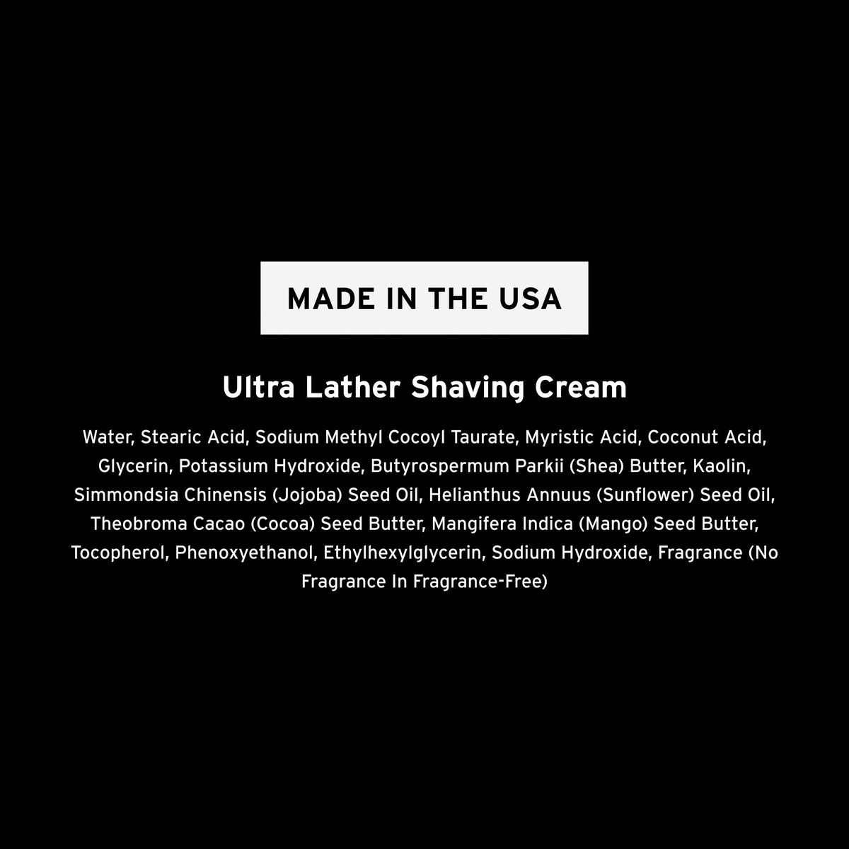 SUPPLY Ultra Lather Shaving Cream for Men – Rich Cushion for Smoother Shave – Helps Reduce Shave Irritation – White Birch & Sage – 3.4 oz