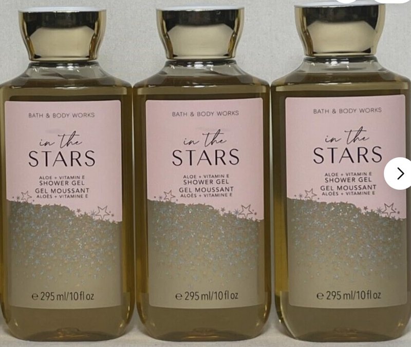 Stars Bath & Body Wash | 10 oz Moisturizing Shower Gel for Soft Skin