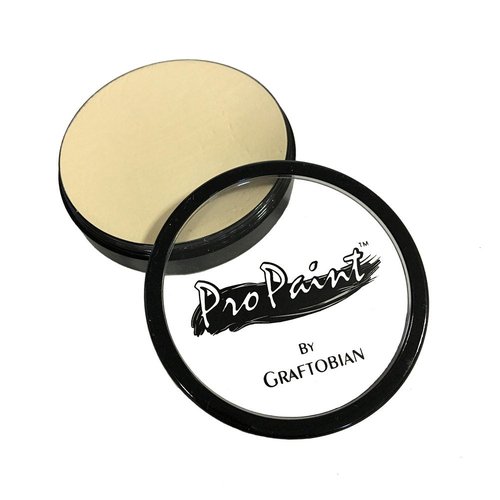 Graftobian Makeup ProPaint Face & Body Paint - Light Cream 30ml - Halloween Makeup - Costume Makeup for Adults - Body Paints for Adults - Face Paint Makeup - Skin Paint - Makeup Paint