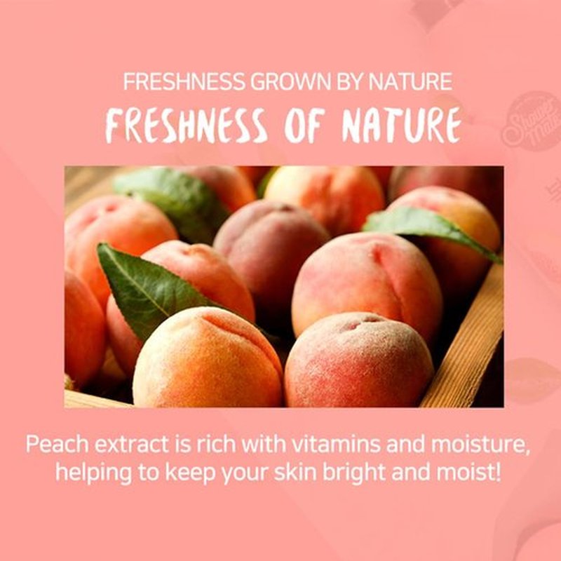 SHOWERMATE Natural Body Wash 42.3 fl oz, 1.2 kg (Peach)