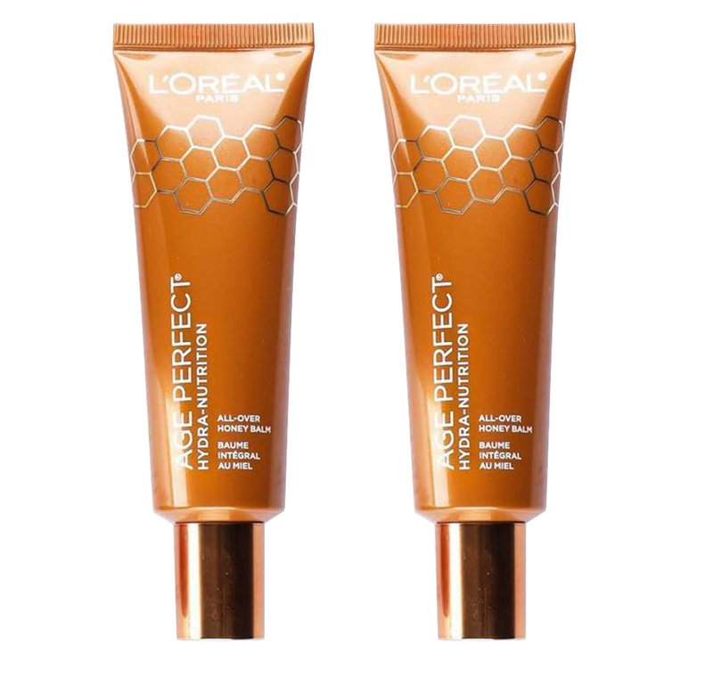 Age Perfect Hydra Nutrition Honey All Over Balm Moisturizer Face, Neck, Chest, and Hands, 1.7 fl oz (Pack of 2)