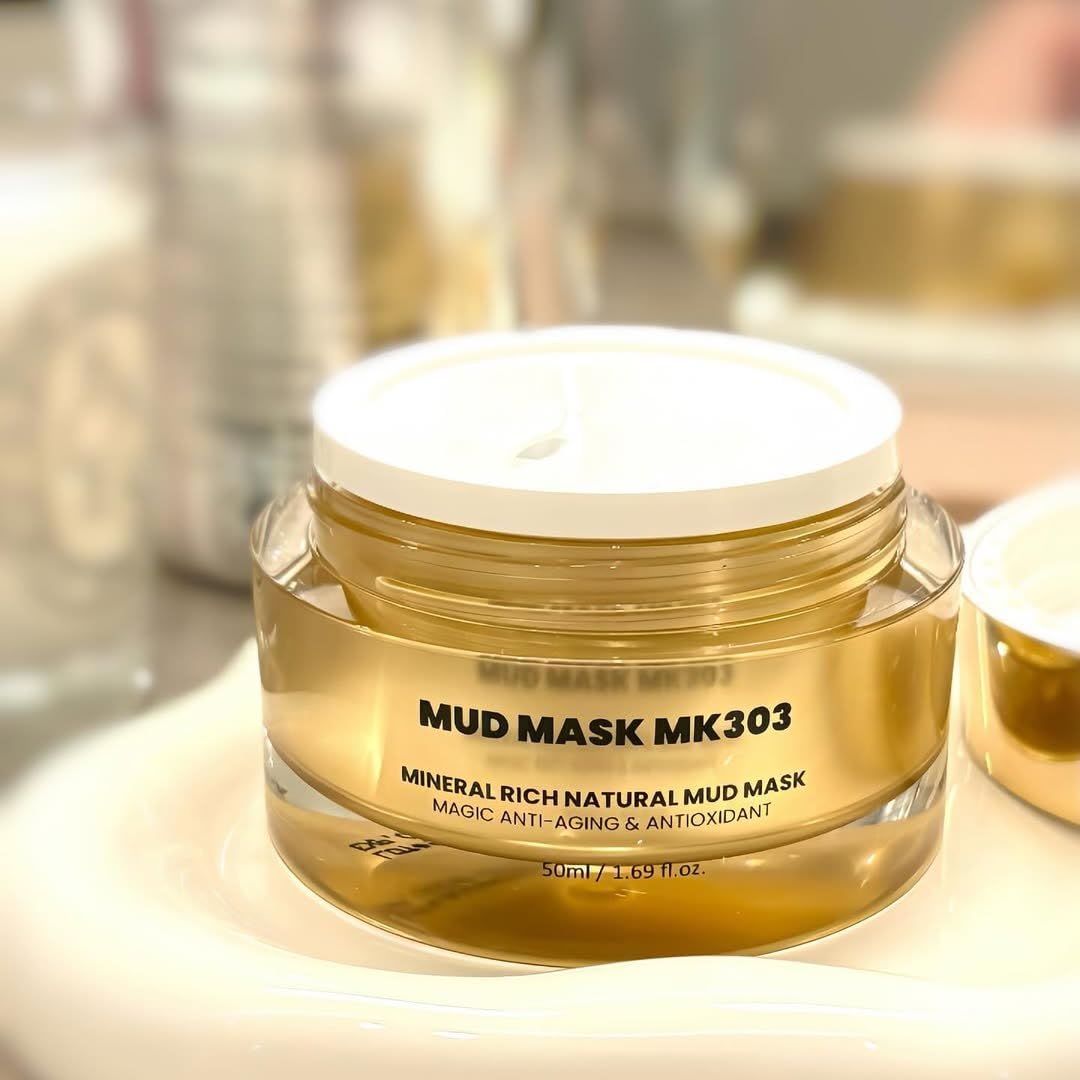 GreenEco Mud Mask MK303 – Deep Cleansing & Antioxidant Korean Face Mask with Anti-Aging, Anti-Wrinkle & Hydrating Facial Treatment