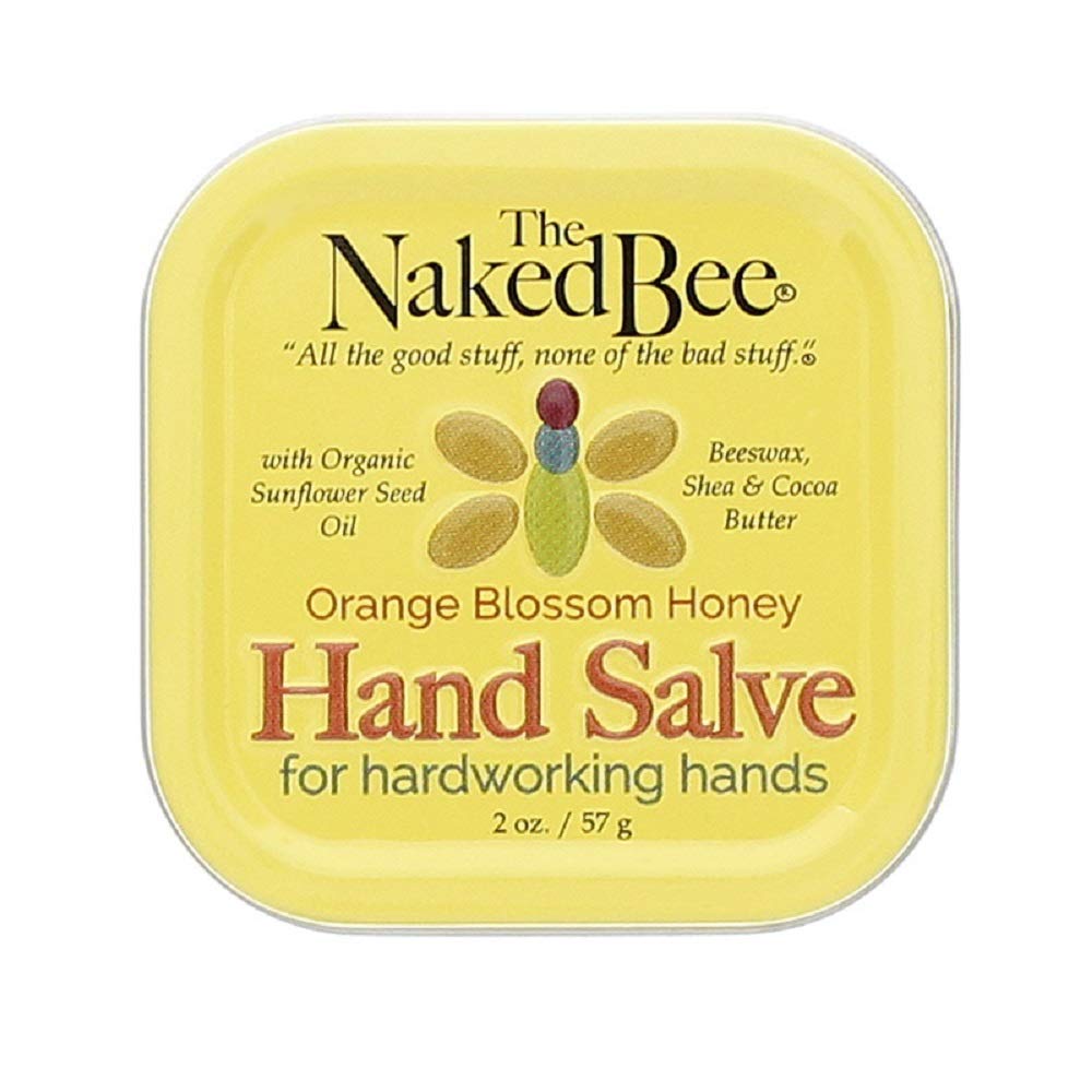 The Naked Bee Orange Blossom Honey Hand Salve, 2 Oz - 3 Pack