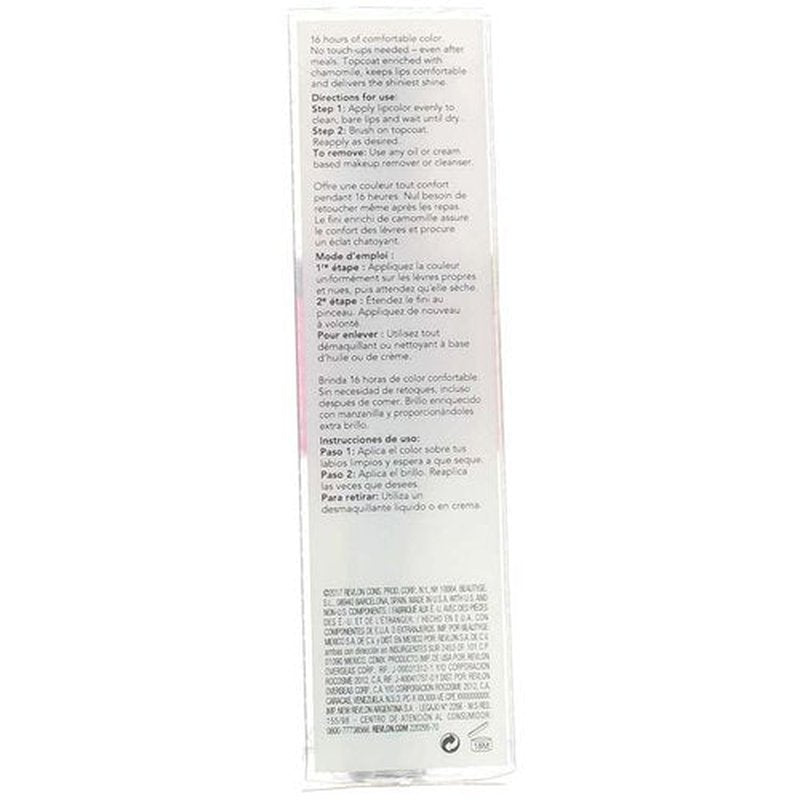 Revlon ColorStay Overtime Lip Color,470 All Night Fuchsia, (Pack of 2)