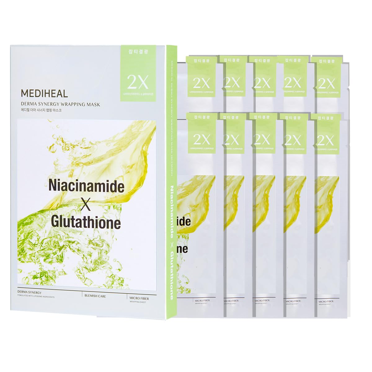 Derma Synergy Wrapping Mask (10 Packs) - Pore Elasticity & Skin Balance with Retinol
