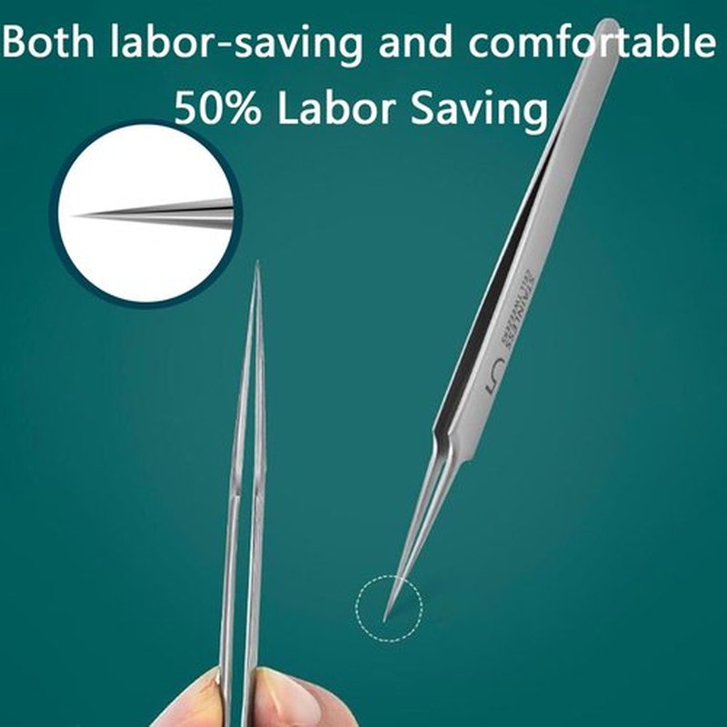 Usiveinborn Blackhead Remover,Usiveinborn Tweezers,Professional Facial Blackhead Remover Tweezers,Usiveinborn Professional Stainless Steel Facial Blackhead Remover Tweezers (4-Piece Set, 1set)