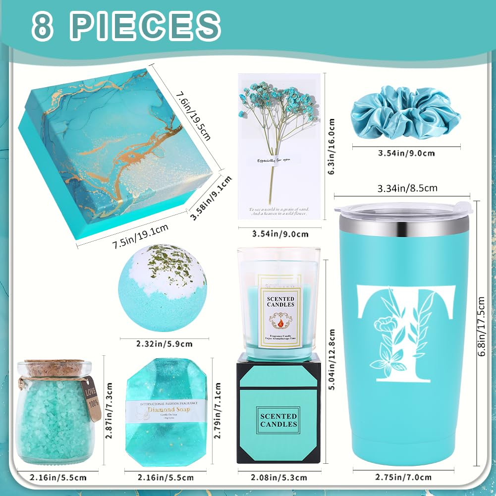 Personalized Women Spa Bath Basket Body Works Set Elegant Gifts Inspirational Confirmation Thinking of You Congratulation Sobriety New Job Encouragement Cheer up Bonus Good Luck Proud of You