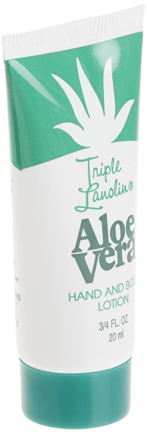 TRIPLE LANOLIN Aloe Vera Lotion,1 Gallon