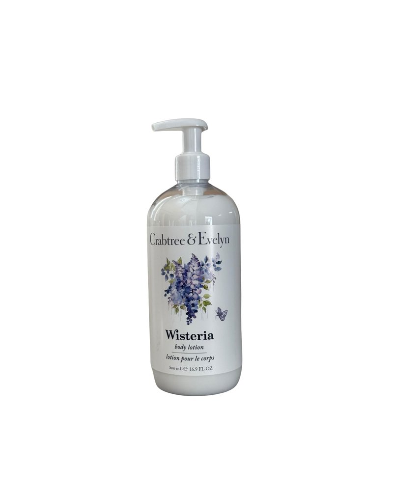 Crabtree & Evelyn Wisteria Bath Set Shower Gel and Body Lotion Duo