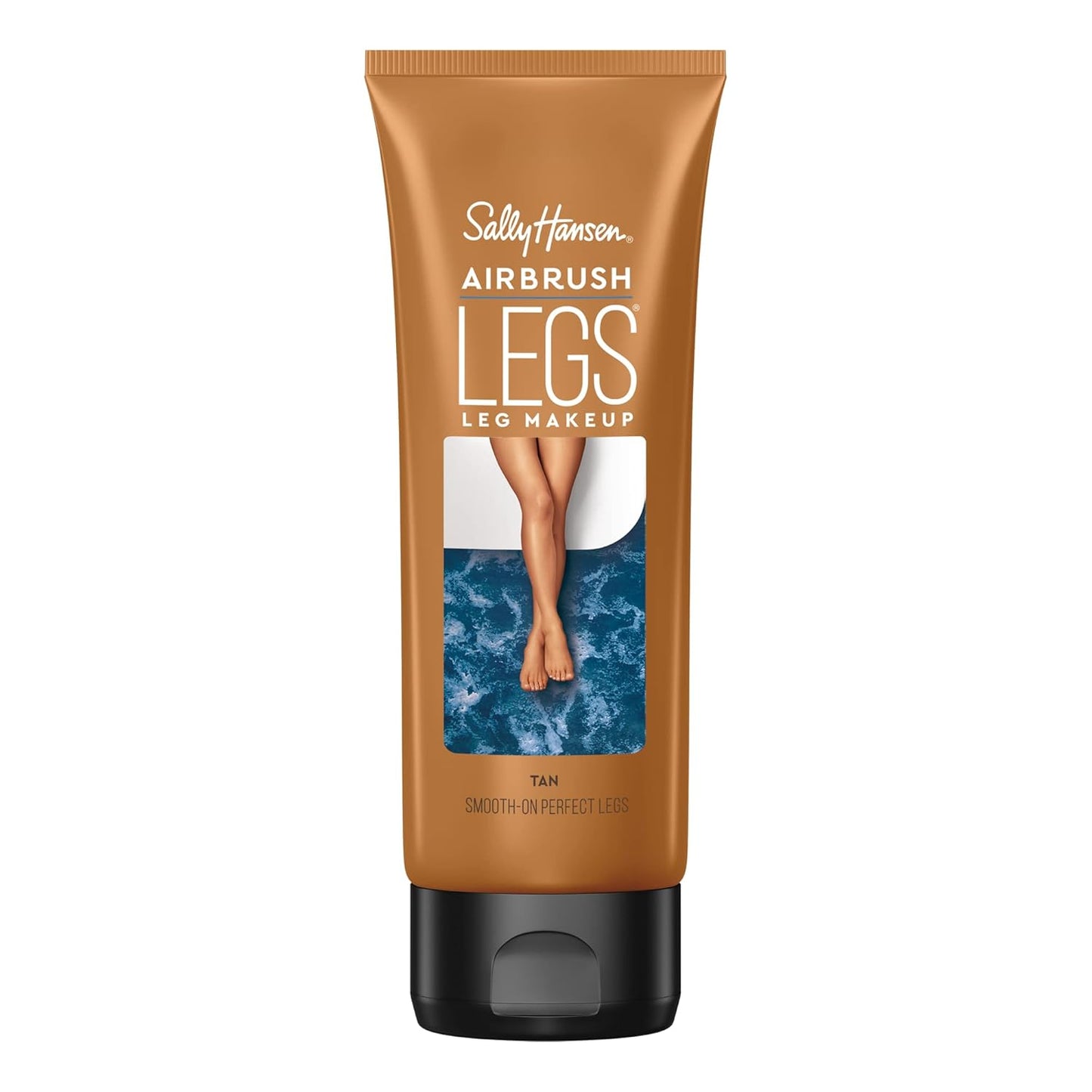 Sally Hansen Airbrush Legs, Leg Makeup Lotion, Deep 4 Oz, Pack of 2